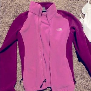 North face fleece jacket in great condition